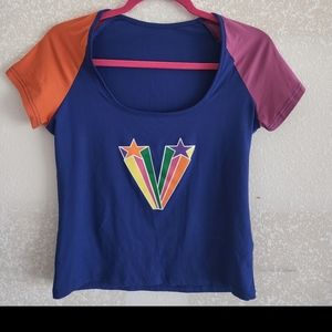 New women colorful top